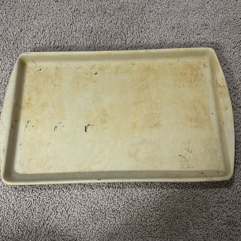 Pampered chef stoneware large bar pan